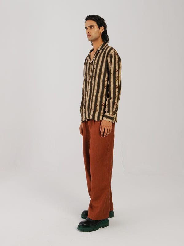 Cord — Double Pleat Pant