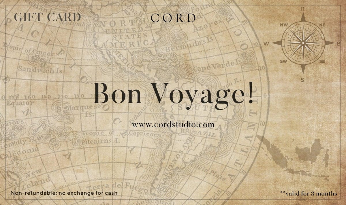 Bon Voyage Gift Cards - image 1