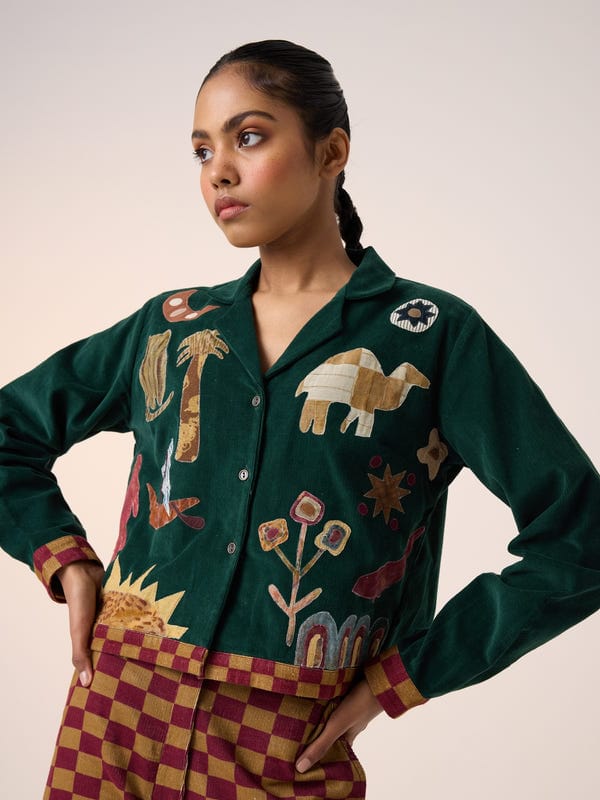 Cord — Crop Shirt