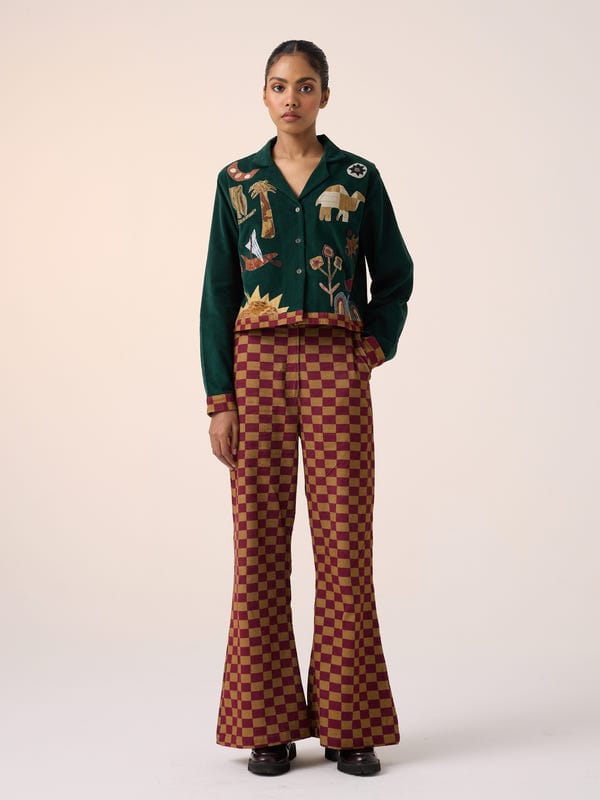 Cord — Crop Shirt