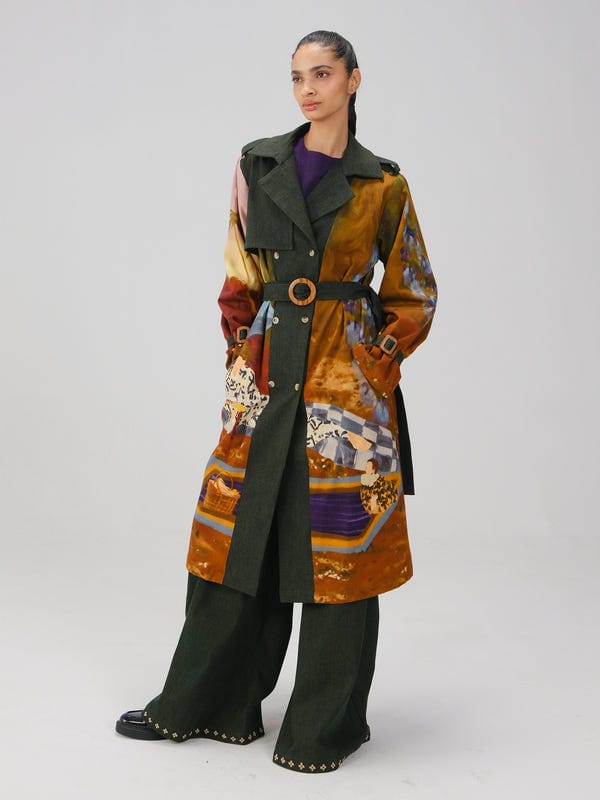 Cord — Denim Trench