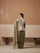 Smocked Saree view 5