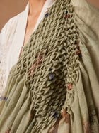 Smocked Saree view 6