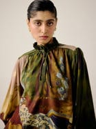 Ruffled Top view 3