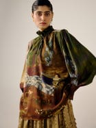 Ruffled Top view 4