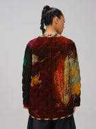 Collarless Quilted Jacket view 4