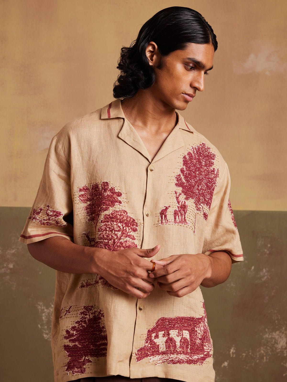 Patched Uni Shirt - image 3