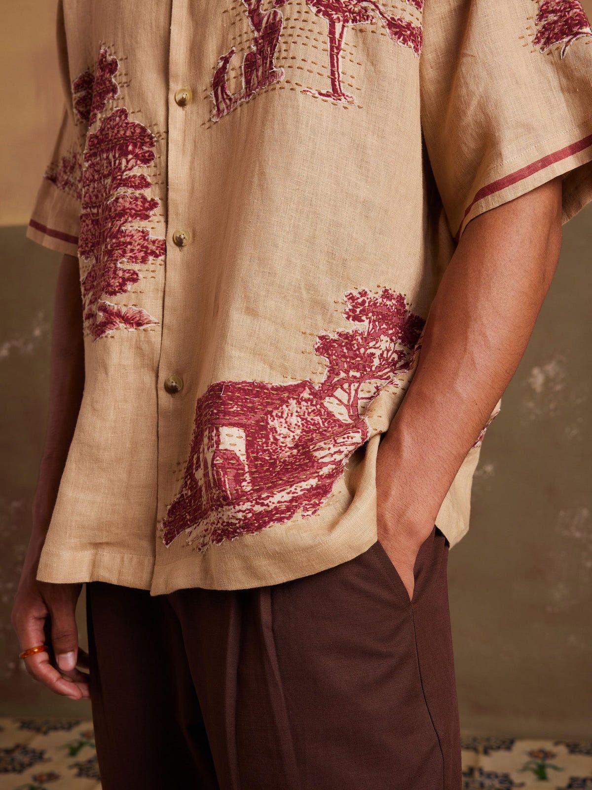 Patched Uni Shirt - image 5