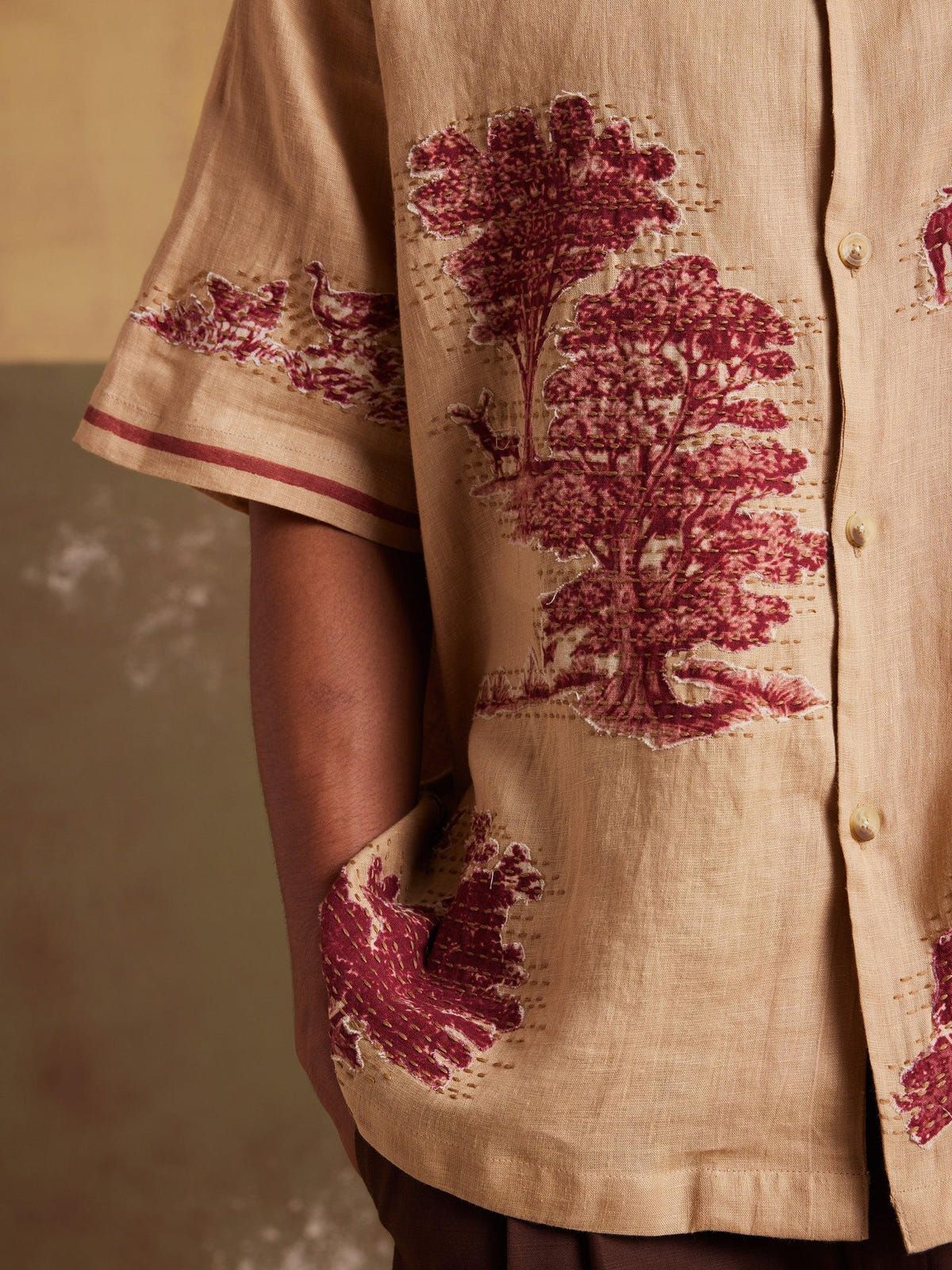 Patched Uni Shirt - image 6