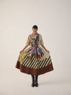 Print Blocked Dress view 3