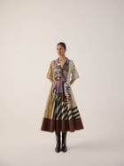 Print Blocked Dress view 4