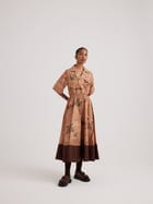 Print Blocked Dress view 10