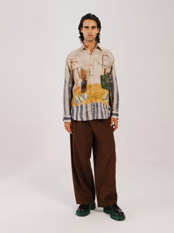 Cord — Double Pleat Pant