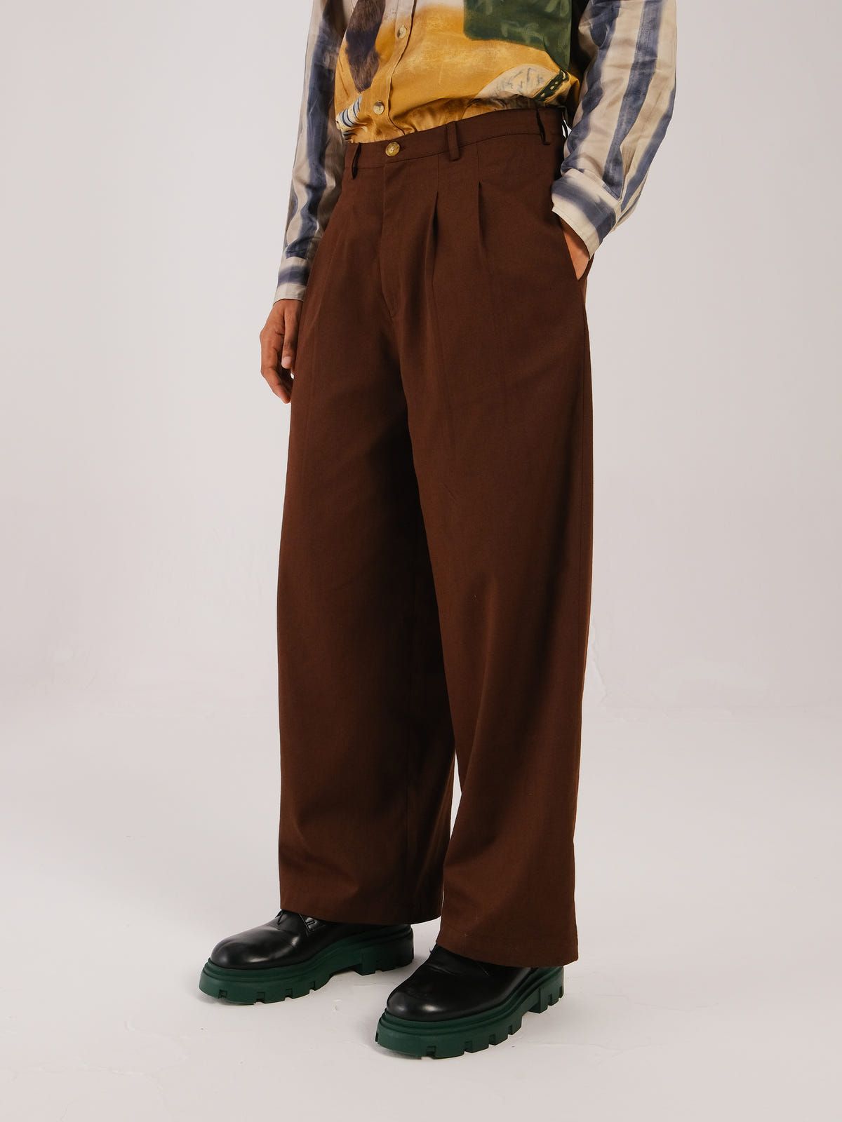 Double Pleat Pant - image 5