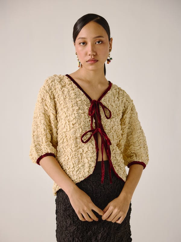 Cord — Ruffled Top