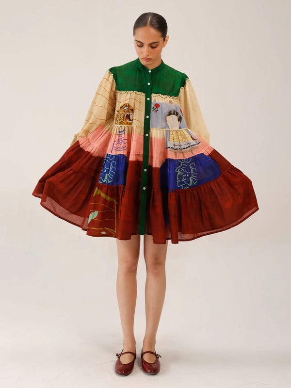 Cord — Tier Dress