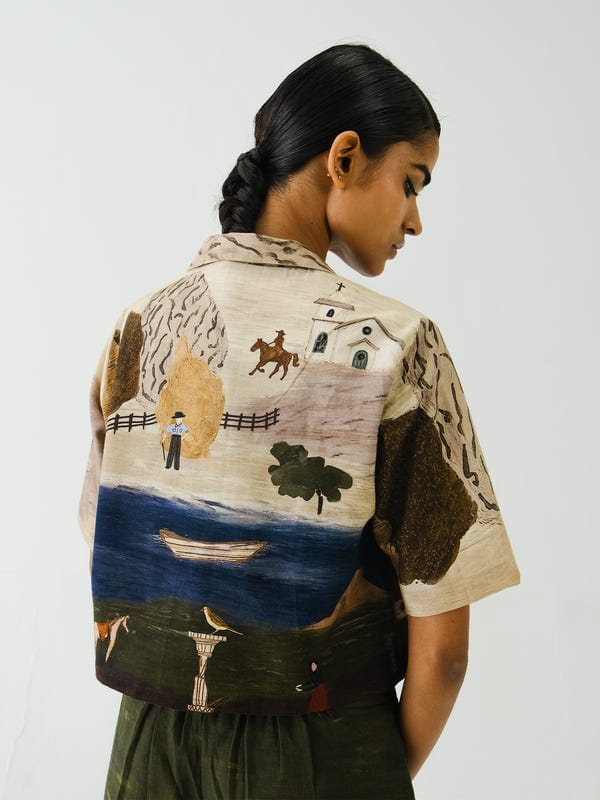 Cord — Crop Shirt
