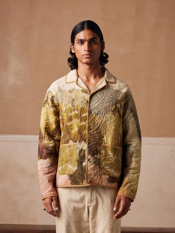 Cord — Quilted Jacket Set