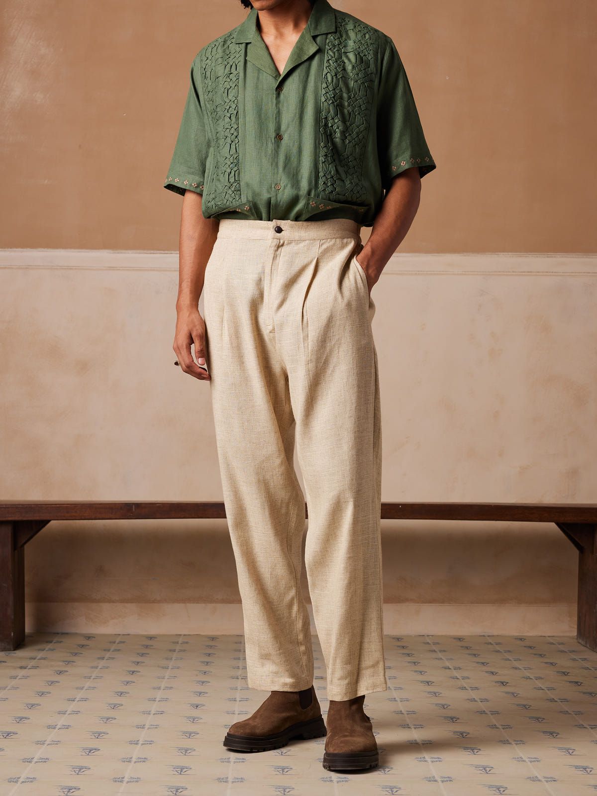 Elasticated Zen Pants - image 1
