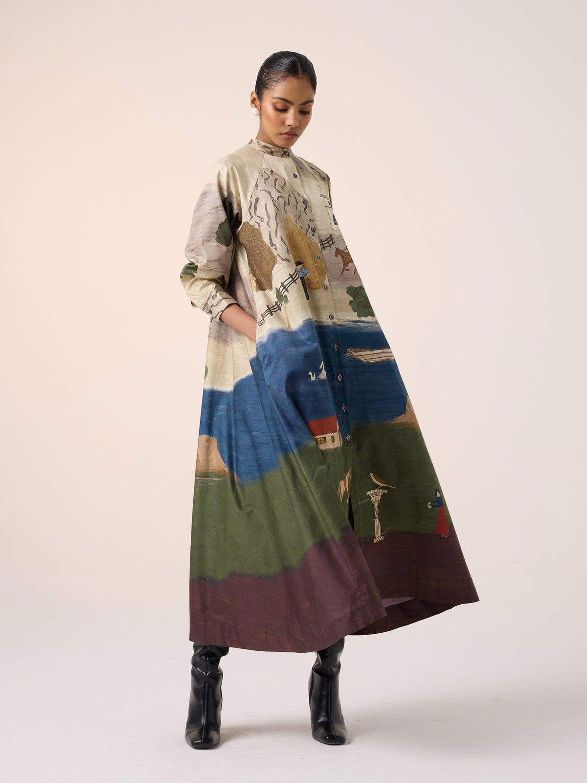 A-Line Long Dress - image 1