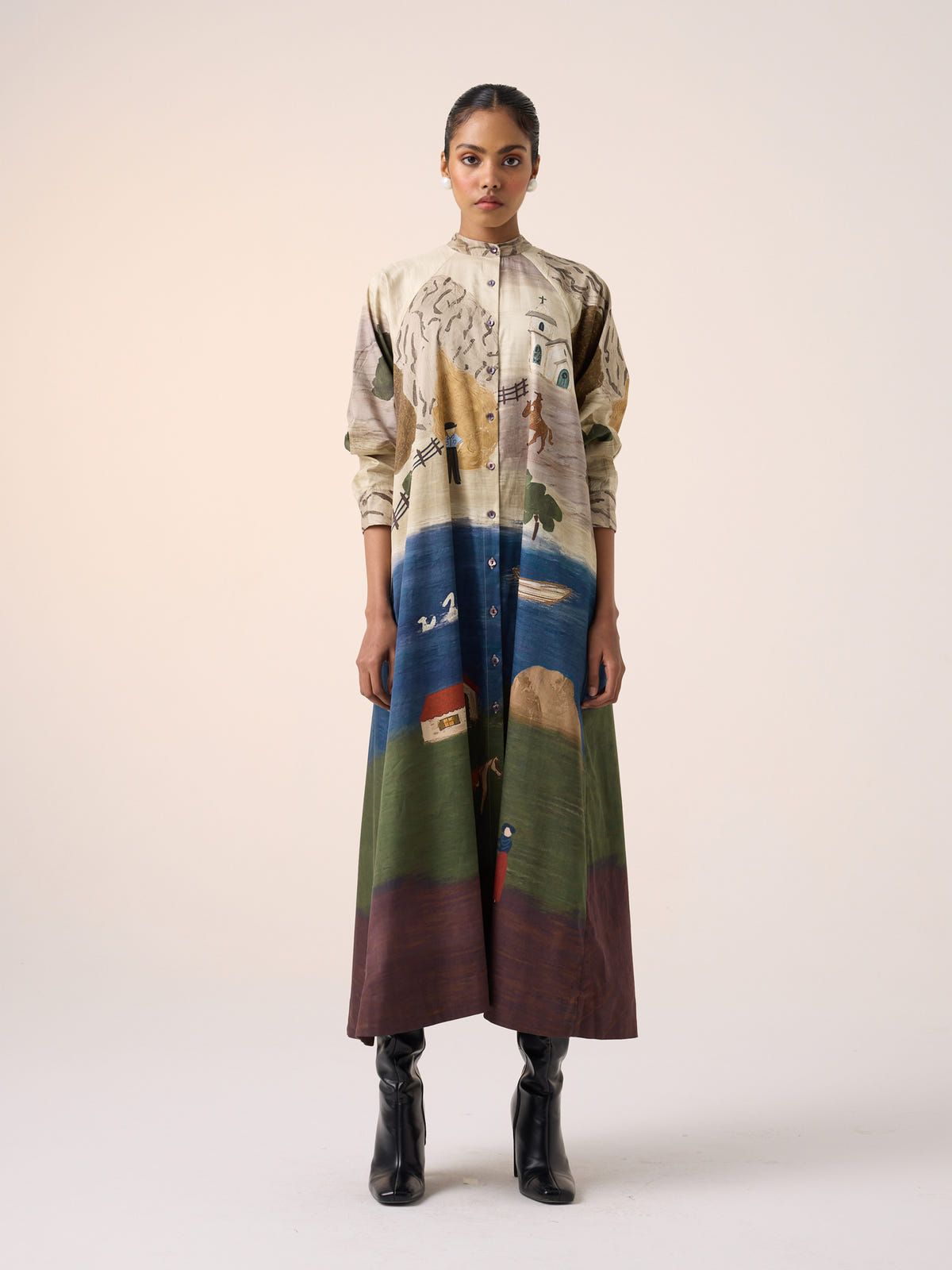A-Line Long Dress - image 3