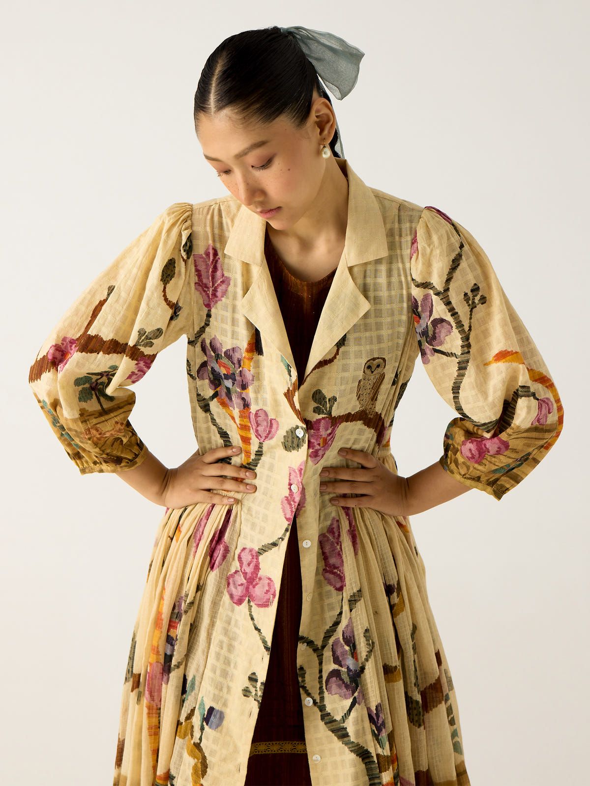 Classic Button Down Dress - image 8