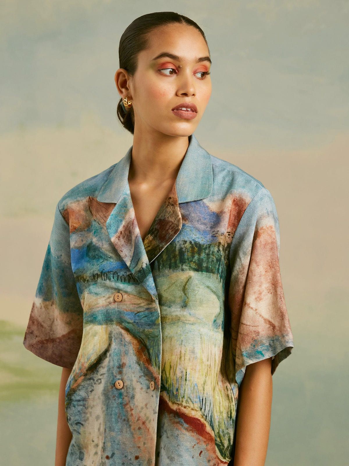 60'S Shirt + Highland Tote Valley - image 2