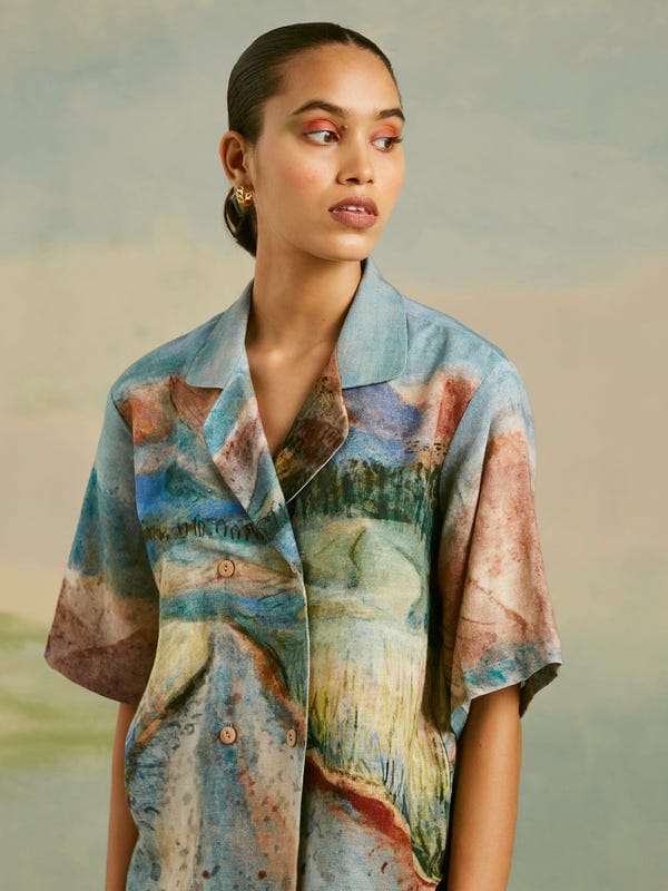 Cord — 60'S Shirt + Highland Tote Valley