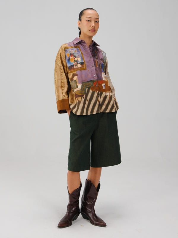 Cord — Panel Shirt