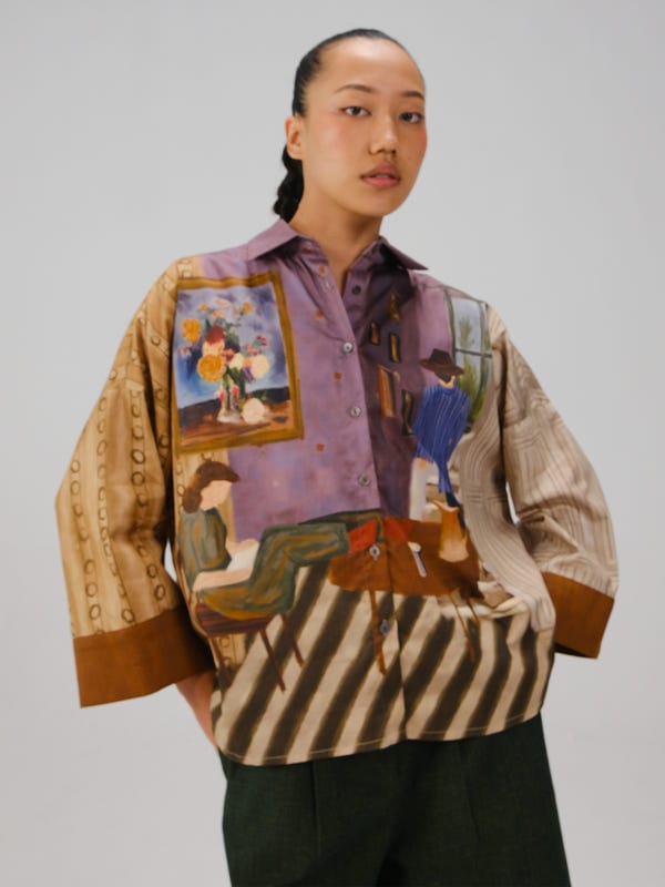 Cord — Panel Shirt