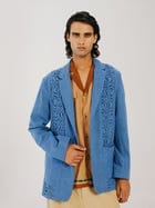 Front Smocked Blazer view 1