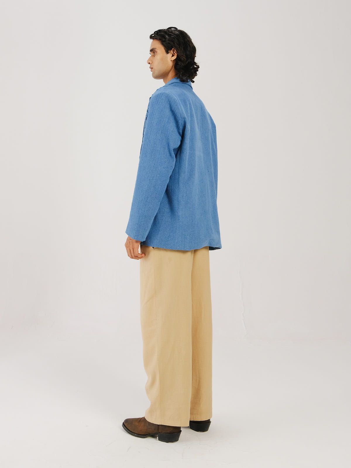Front Smocked Blazer - image 12