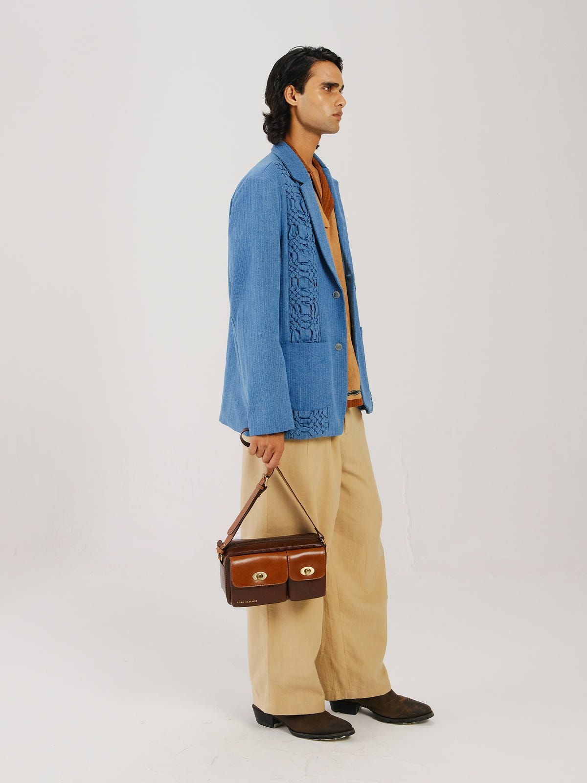 Front Smocked Blazer - image 5