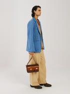 Front Smocked Blazer view 5