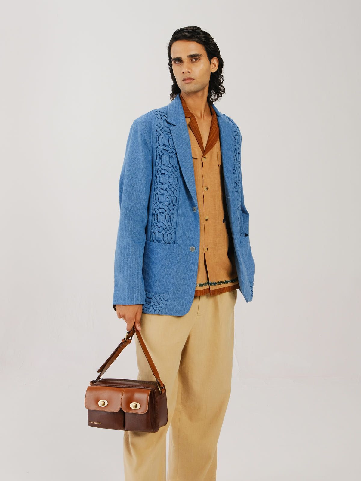 Front Smocked Blazer - image 7