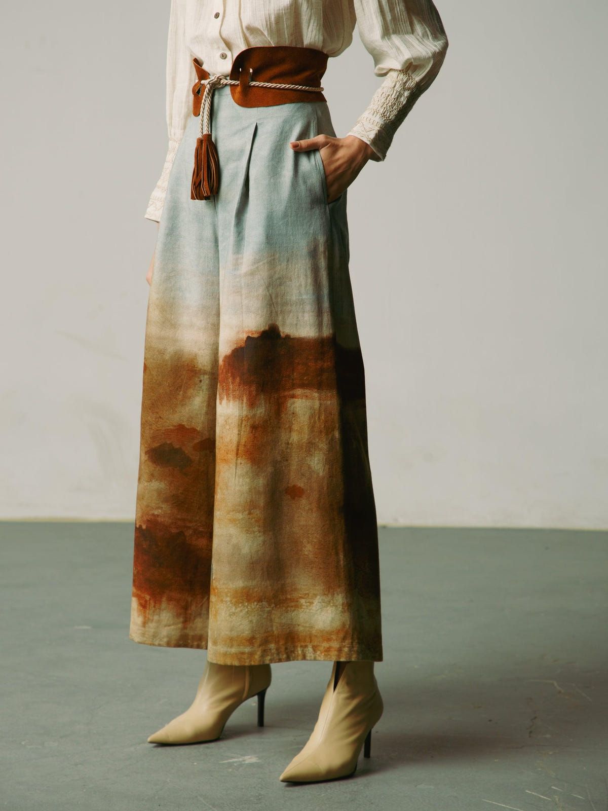 Wide Leg Pants - image 1