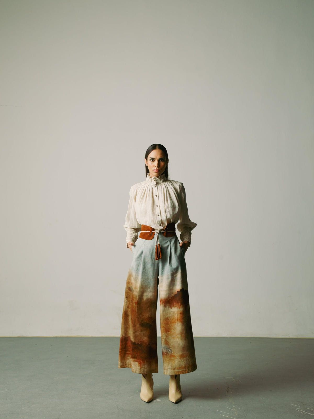 Wide Leg Pants - image 2
