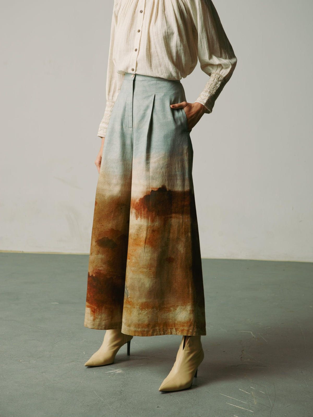 Wide Leg Pants - image 3