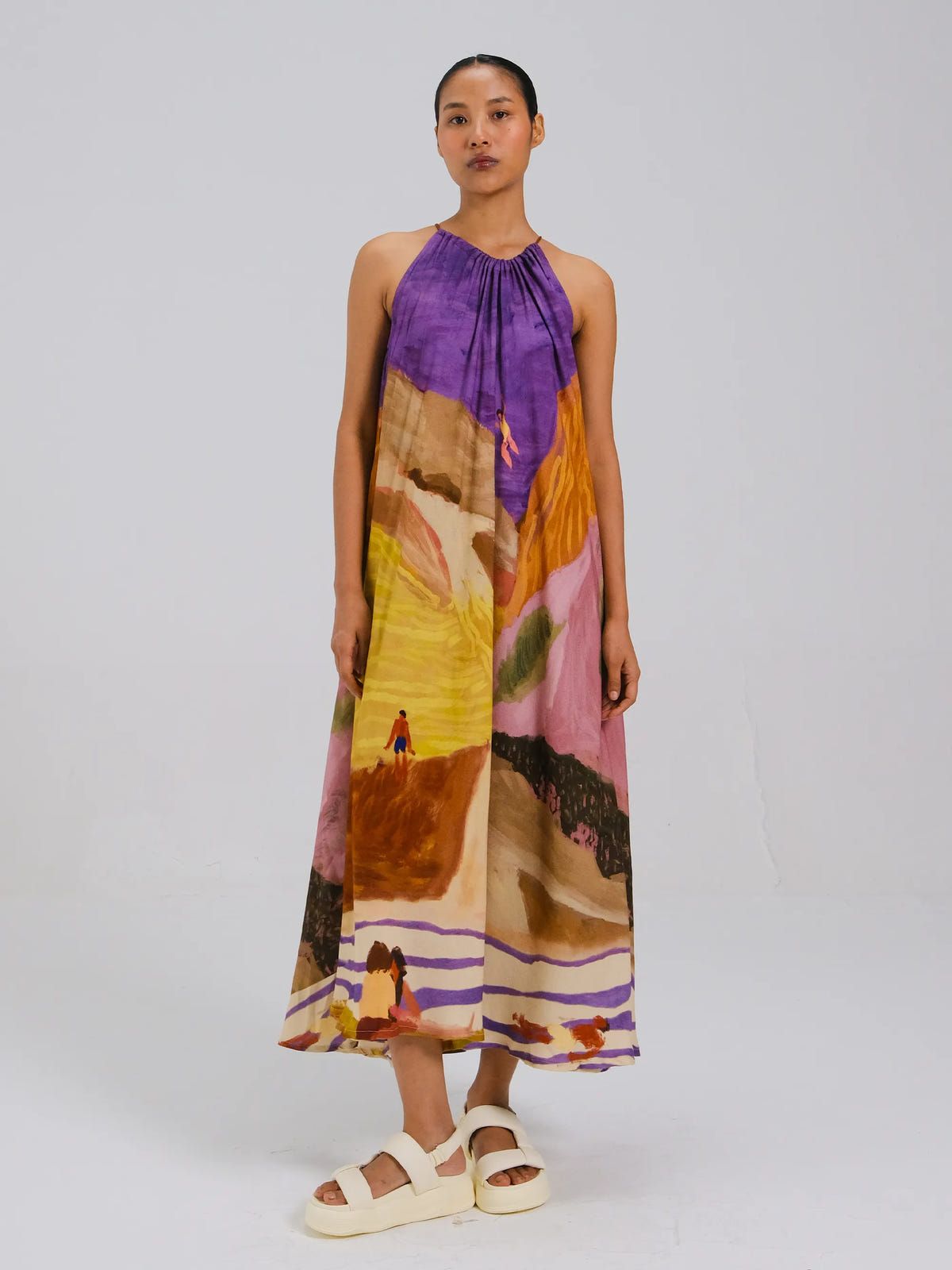 Circle Long Dress - image 2