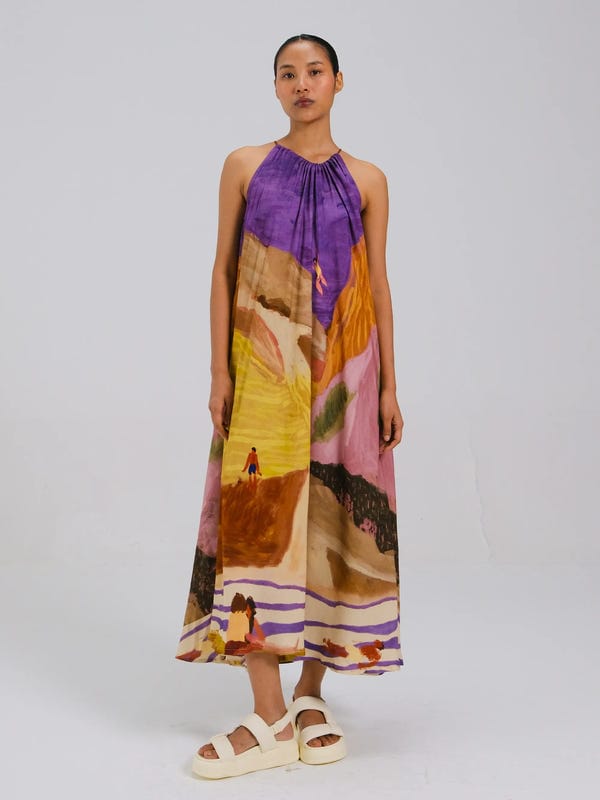 Cord — Circle Long Dress