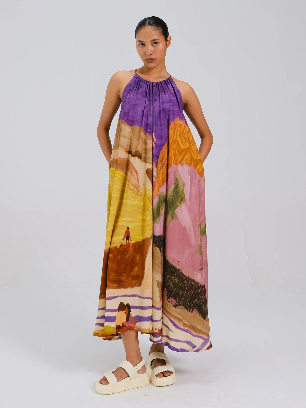 Circle Long Dress - image 3