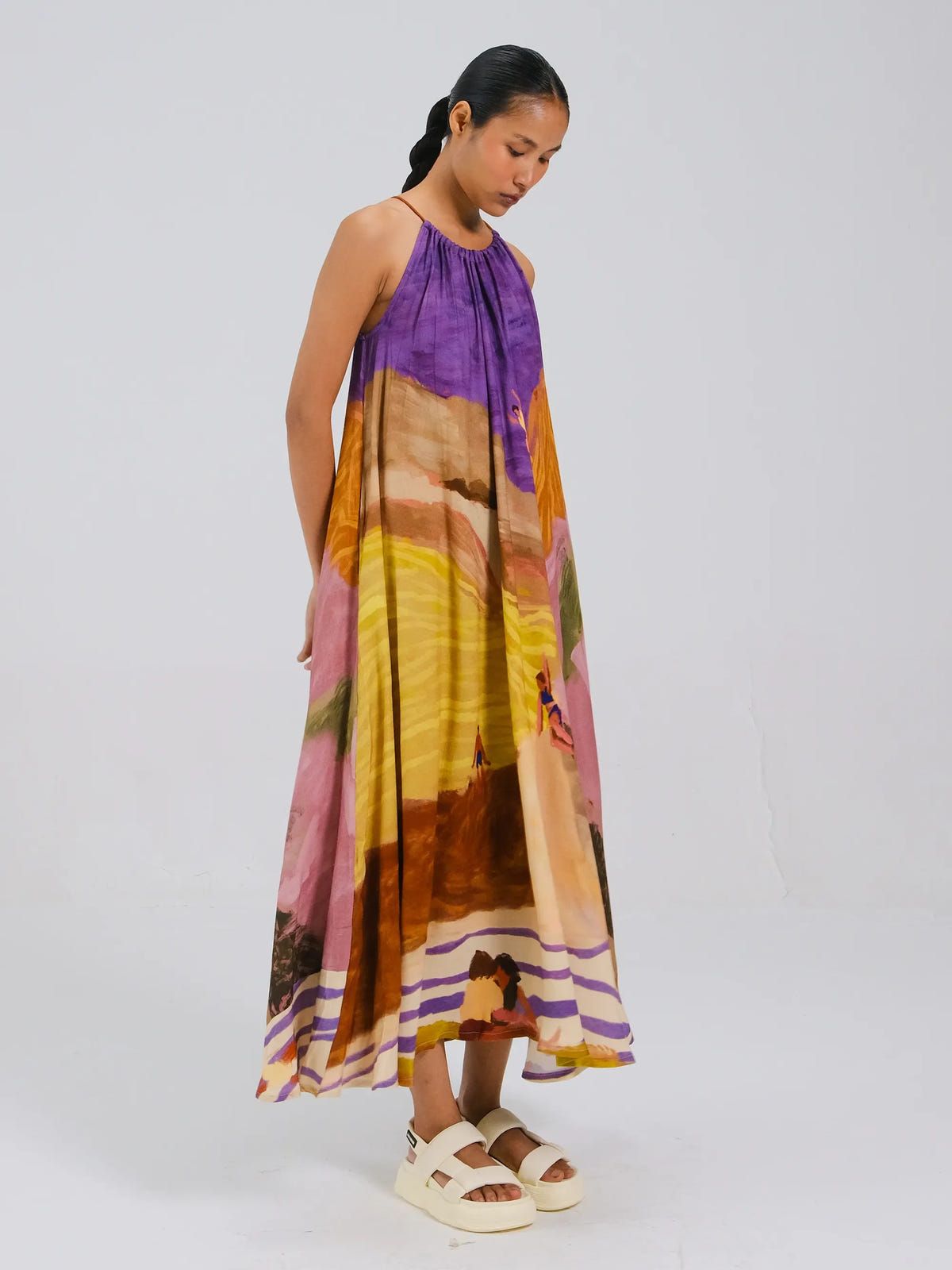 Circle Long Dress - image 4