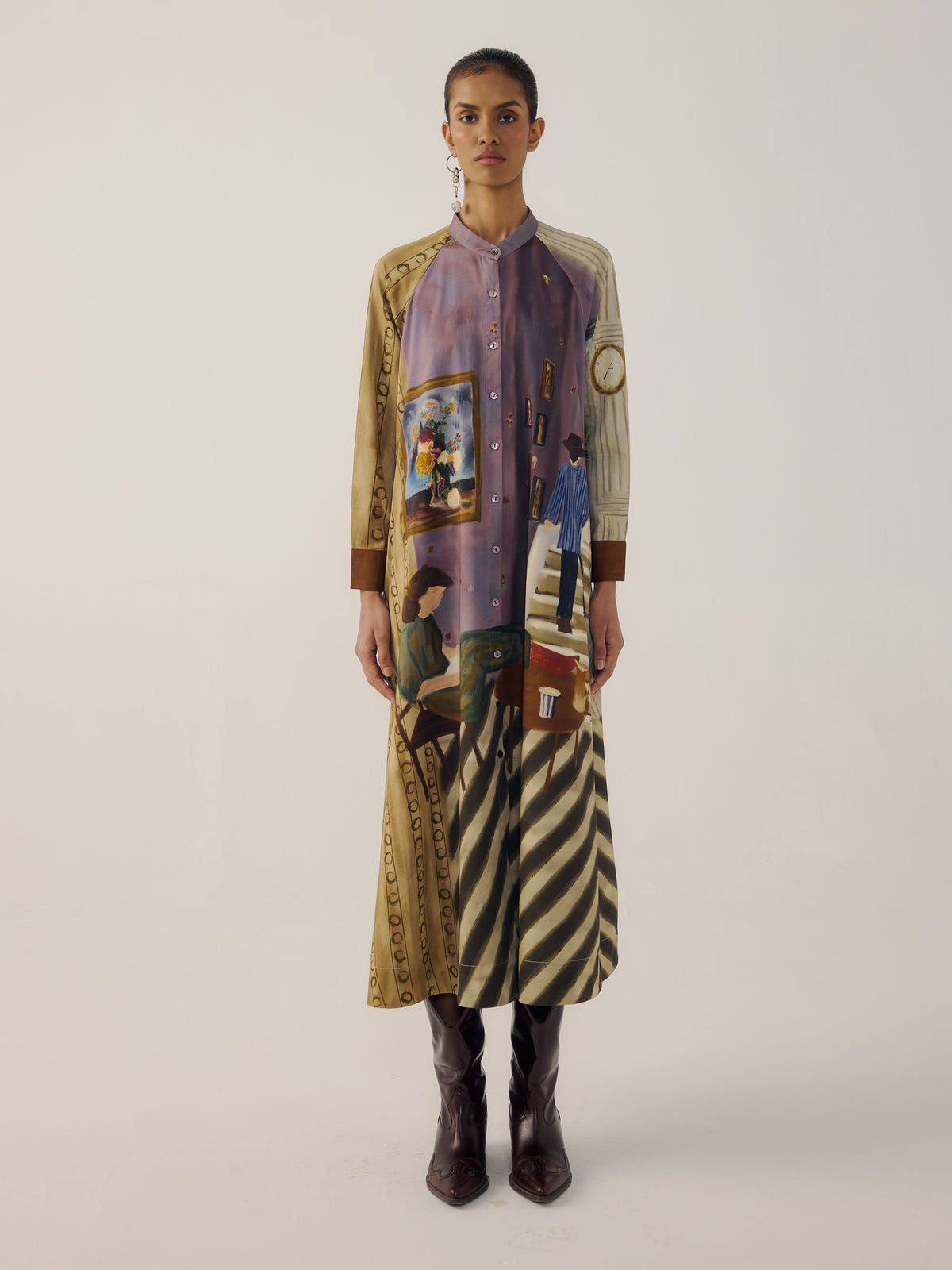 A-Line Long Dress - image 2
