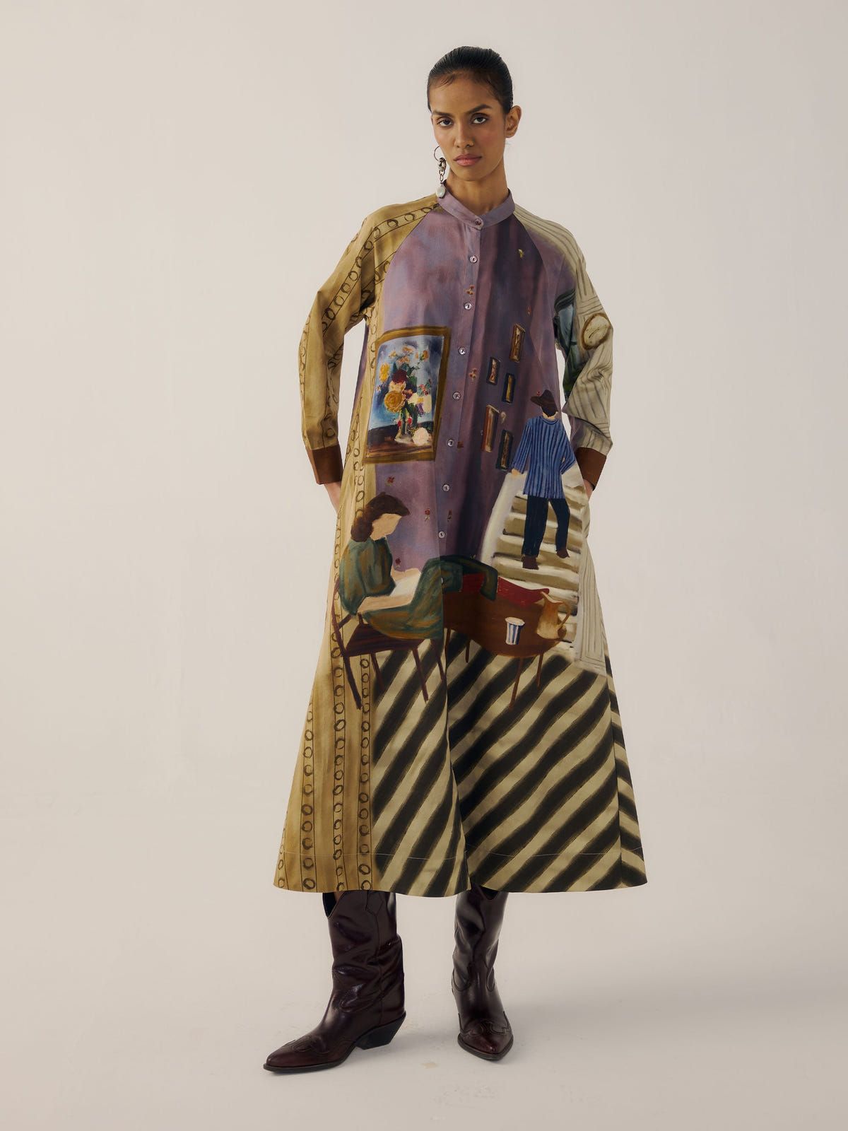 A-Line Long Dress - image 7