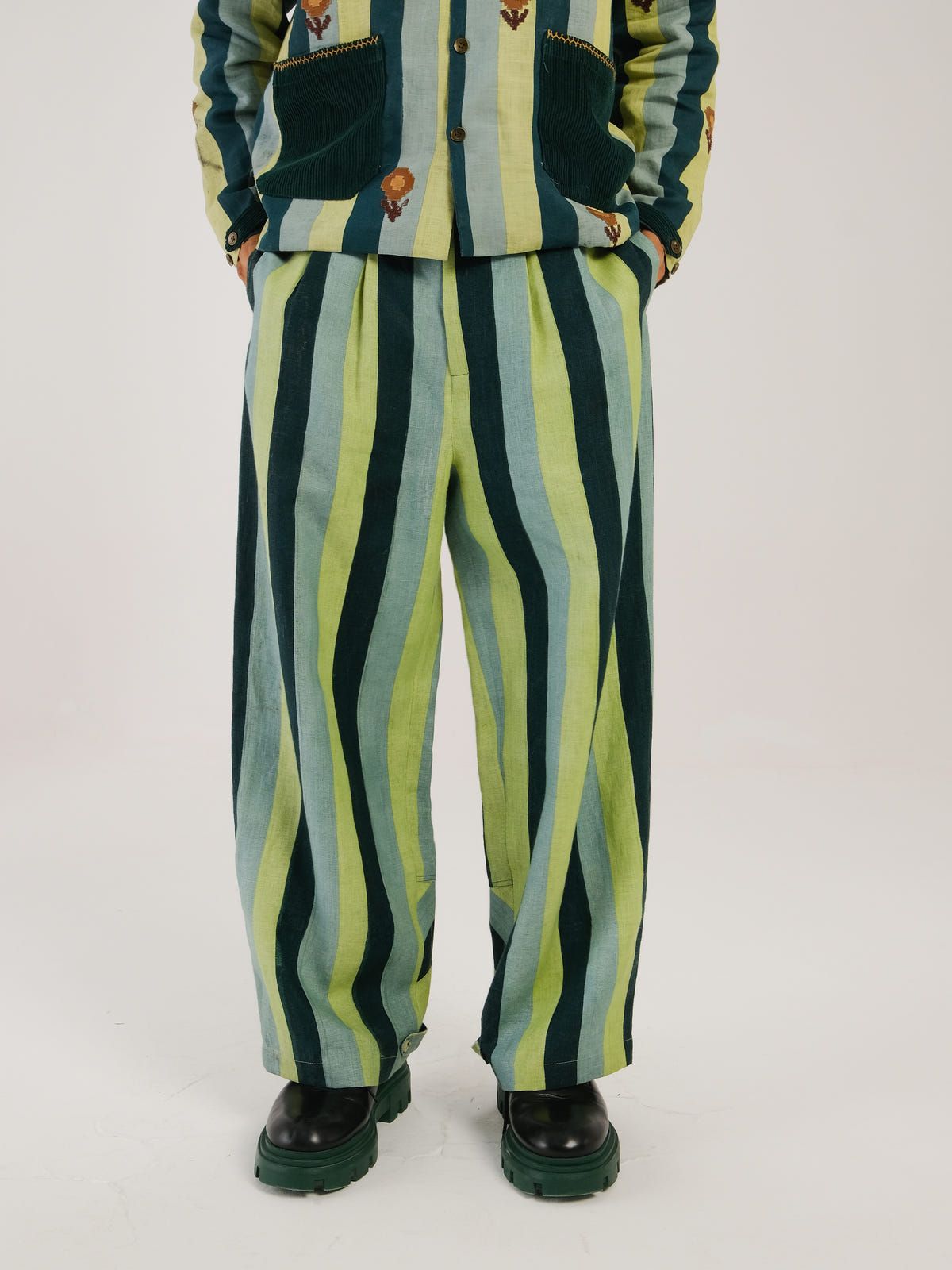 Double Pleat Pant - image 1