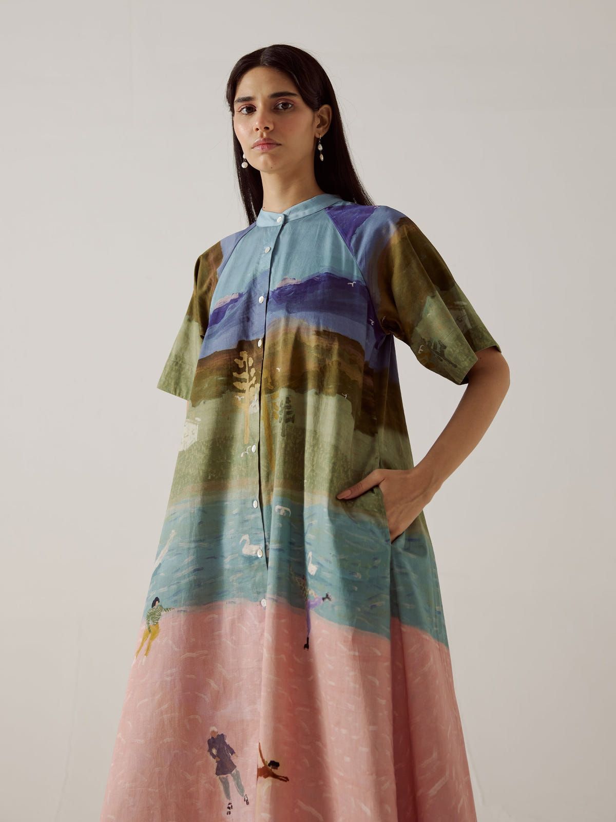 A-Line Long Dress - image 5