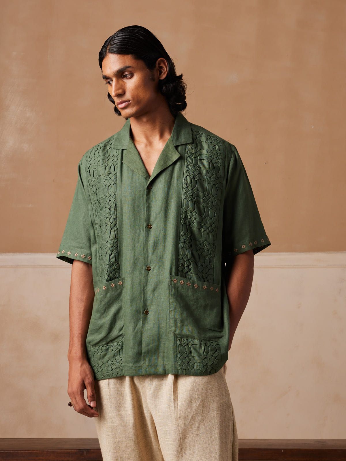 Smocked Shirt - image 4