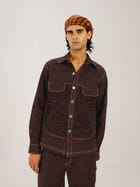 Smocked Collar Jacket view 4