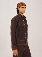 Smocked Collar Jacket view 6
