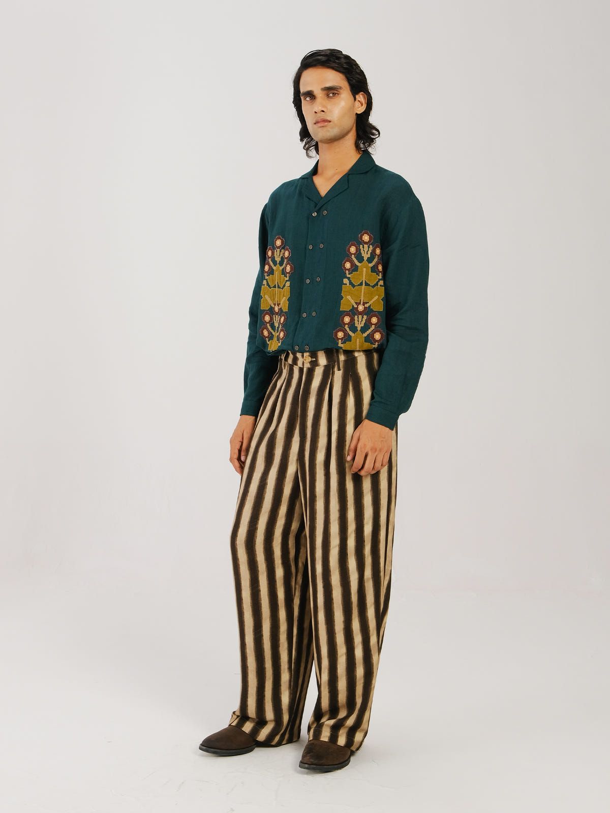 Double Pleat Pant - image 1